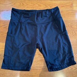 Baleaf Black Bike Shorts with 9” Inseam